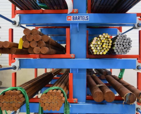 Langgutlagerung_Roll-aus_Regal_Bartels_Bilstein