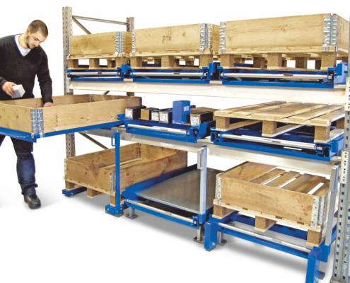 Palettenschubfächer