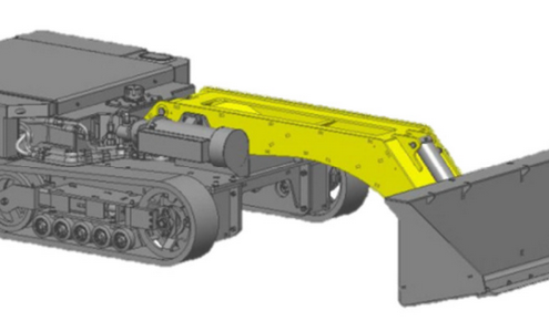 Movex Track-O Option Verlängerter Arm Minidozer