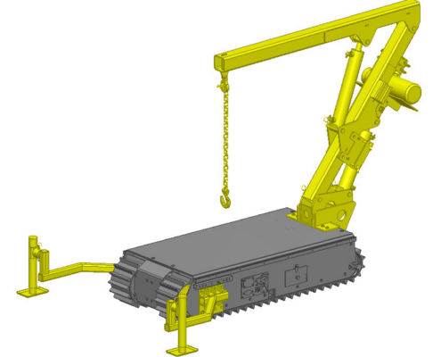 Movex Track-O Option Ausleger-Kran 450kg