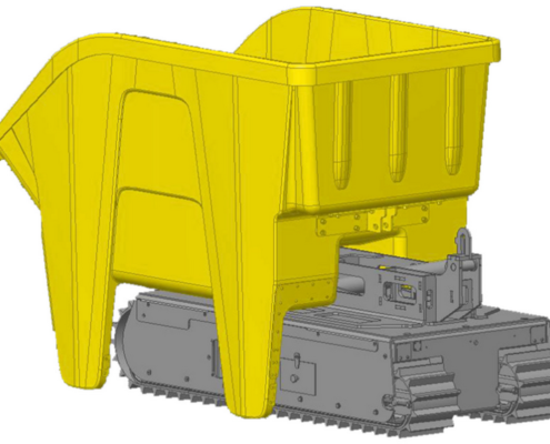 Movex Track-O Option Abfall Container