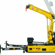 Track-O Mini Crawler Crane M7 on Track-O Twin-Track 66