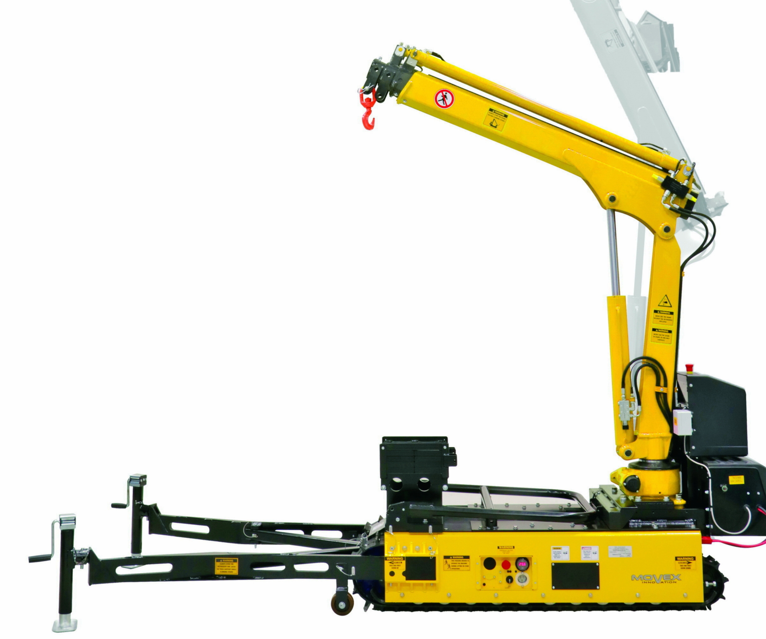 TrackO Mini Crawler Crane M7, remote controlled electric telescopic crane