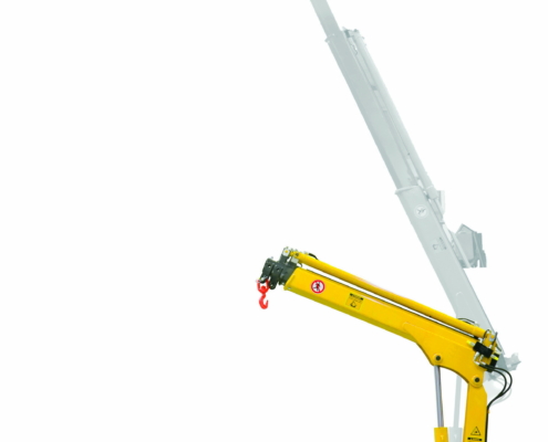Track-O Mini Crawler Crane M7 on Track-O Twin-Track 66