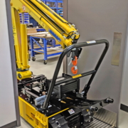 Track-O Mini Crawler Crane M7 on Track-O Twin-Track 66