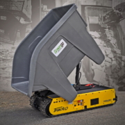 Track-O Greengo lifting system with Waste Container