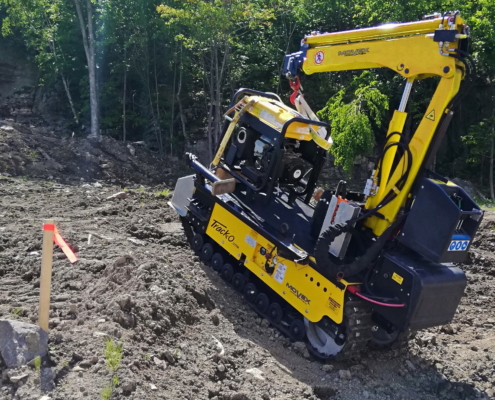 Movex modular All Terrain Track System Track-O Cross Country – Mini Crawler Crane M7