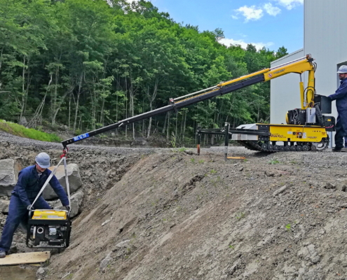 Movex modular All Terrain Track System Track-O Cross Country – Mini Crawler Crane M7