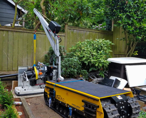 Movex modular All Terrain Track System Track-O Cross Country - Portable Jib Crane