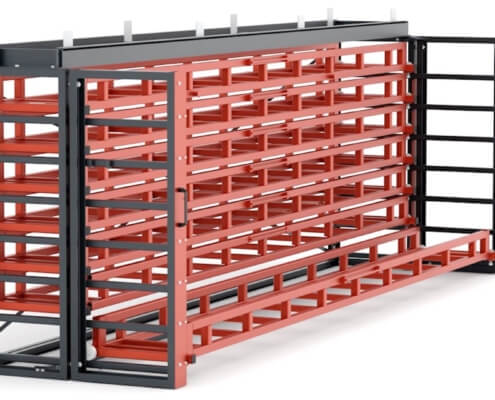 Bartels cassette drawer rack