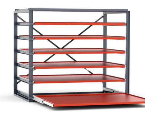 Bartels Telescopic Rail Rack TSR