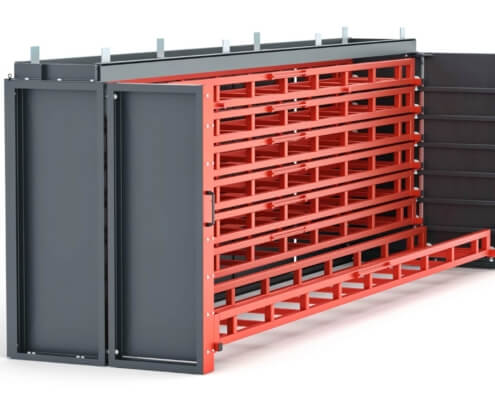 Bartels cassette drawer rack