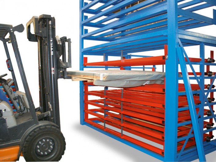 Storage of sheets Sheet storage systems from Bartels.