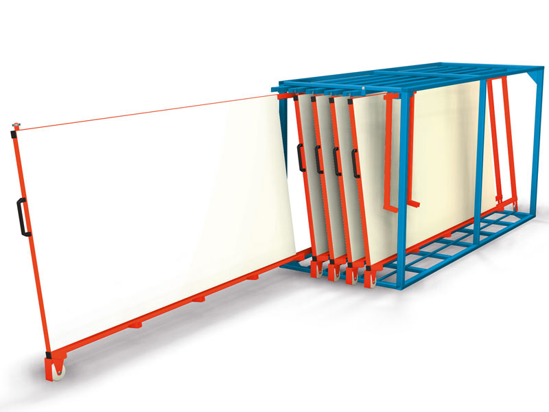 flat pallet rack vertical full access to panels vertical sheet metal rack